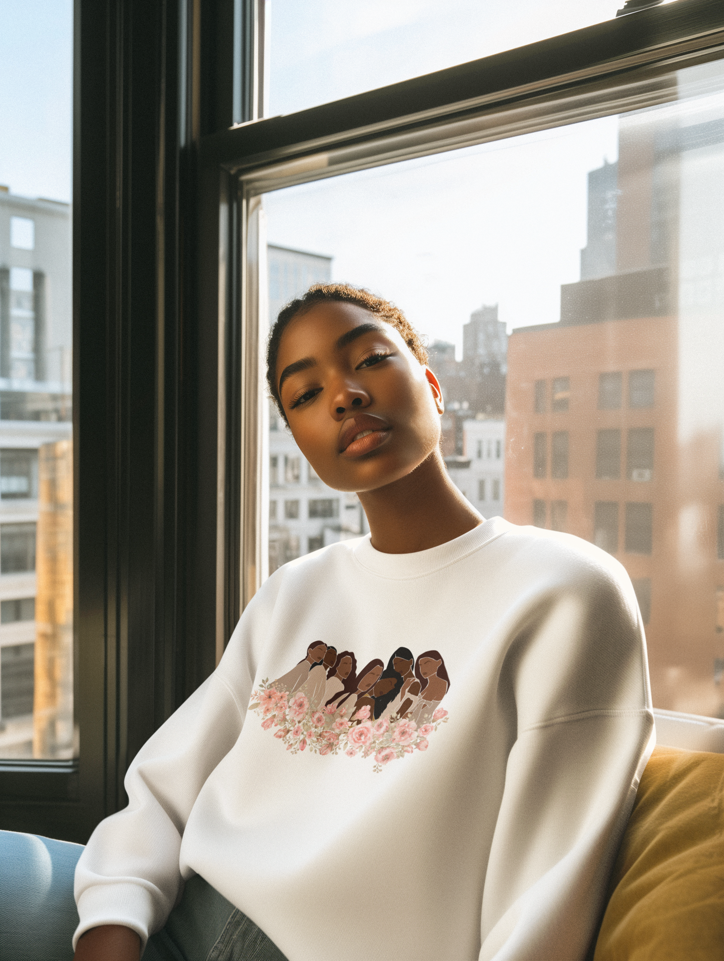 SISTERHOOD LOVE WOMANS SWEATSHIRT | MOM GIFT