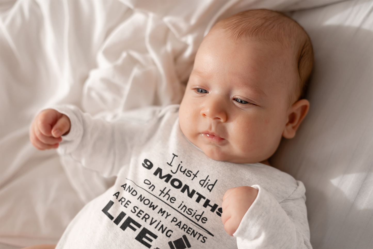 PARENTS SERVING LIFE BABY LONG SLEEVE BODYSUIT
