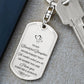 LOVE YOU FOREVER DAUGHTER KEYCHAIN | DAUGHTER GIFT