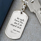 XOXO FROM MOM KEYCHAIN | DAUGHTER GIFT