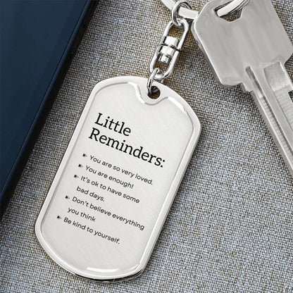 LITTLE REMINDERS KEYCHAIN | WELLNESS GIFT