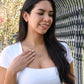 INTERLOCKING HEARTS GRANDDAUGHTER NECKLACE | WHITE CARD | GRANDDAUGHTER GIFT