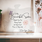 My Beautiful Sister Piece of My Life Acrylic plaque | Daughter Gift
