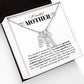 ON MY HEART VERTICAL NAME NECKLACE | MOTHER GIFT | CUSTOMIZABLE GIFT