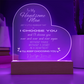 Handsome Man, I Choose You Acrylic Plaque | Husbands Gift | Boyfriend Gift | Valentine's Day Gift