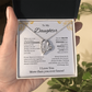 FOREVER LOVE BEAUTIFUL DAUGHTER NECKLACE | WHITE CARD | DAUGHTER GIFT
