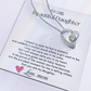 BEAUTIFUL DAUGHTER PROUDEST MOMENT NECKLACE | DAUGHTER GIFT