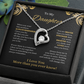 FOREVER LOVE BEAUTIFUL DAUGHTER NECKLACE | MIDNIGHT CARD | DAUGHTER GIFT