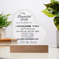 Beautiful Wife, I Choose You Acrylic Plaque | Wife Gift | Girlfriend Gift | Valentine's Day Gift